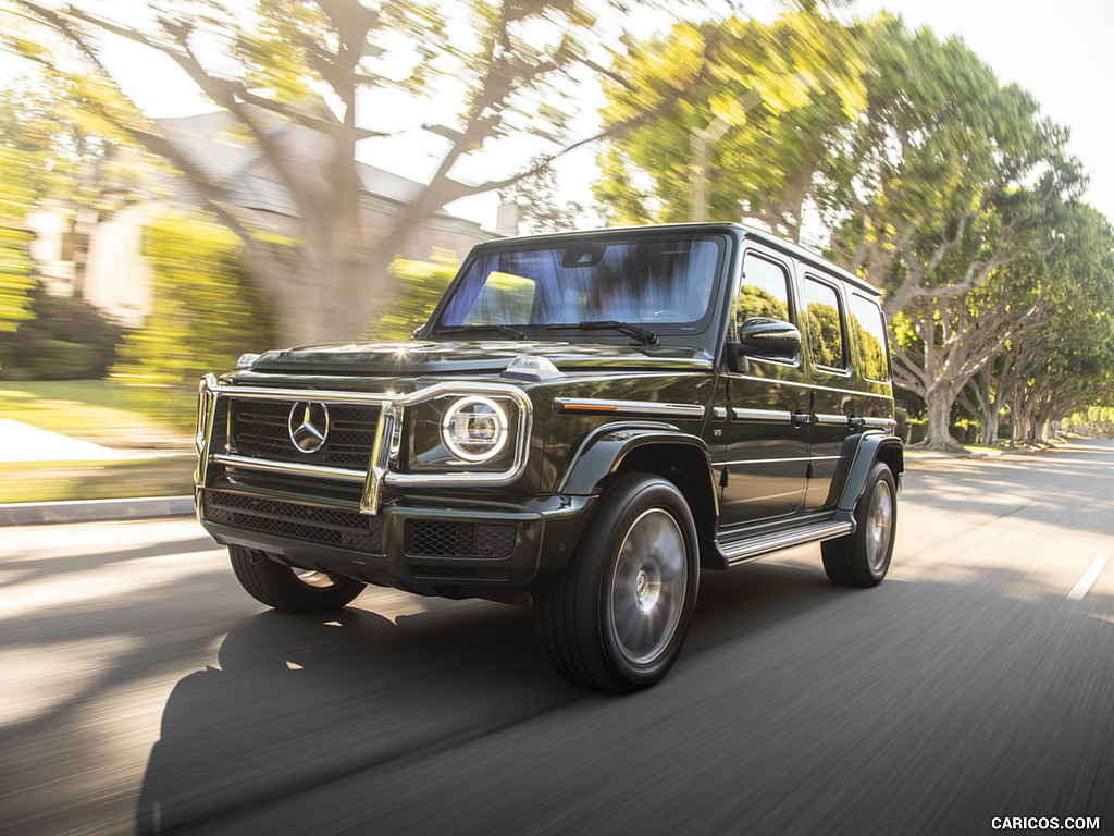 2019 Mercedes-Benz G550 G-Class (U.S.-Spec) - Front Three-Quarter