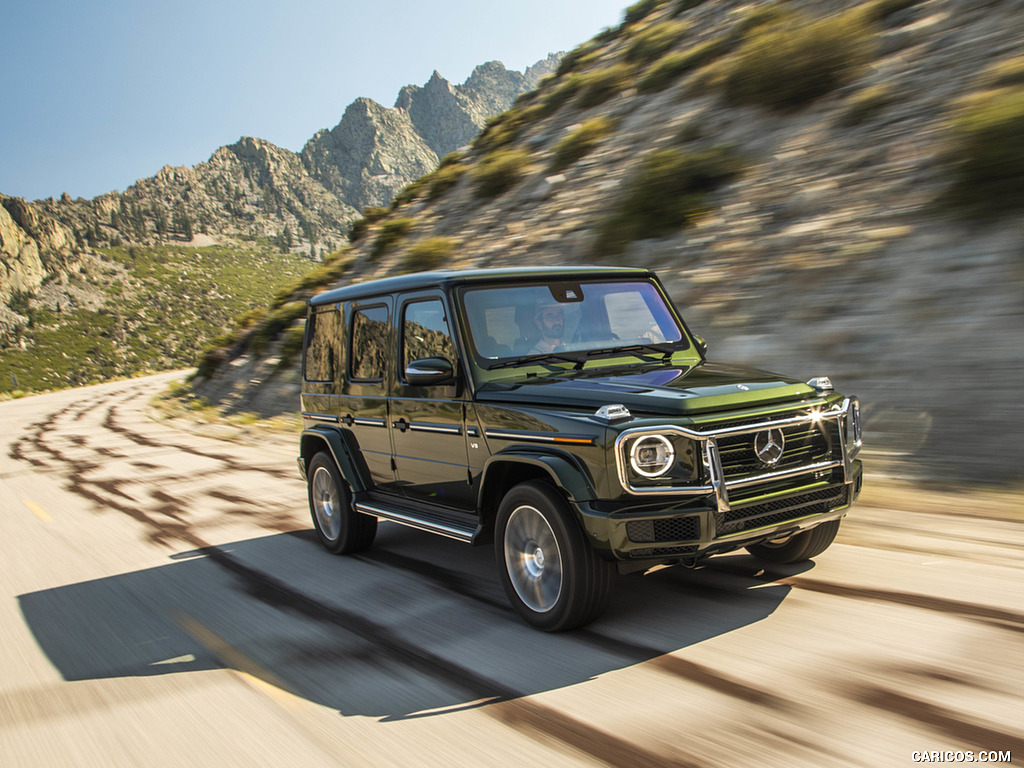 2019 Mercedes-Benz G550 G-Class (U.S.-Spec) - Front Three-Quarter