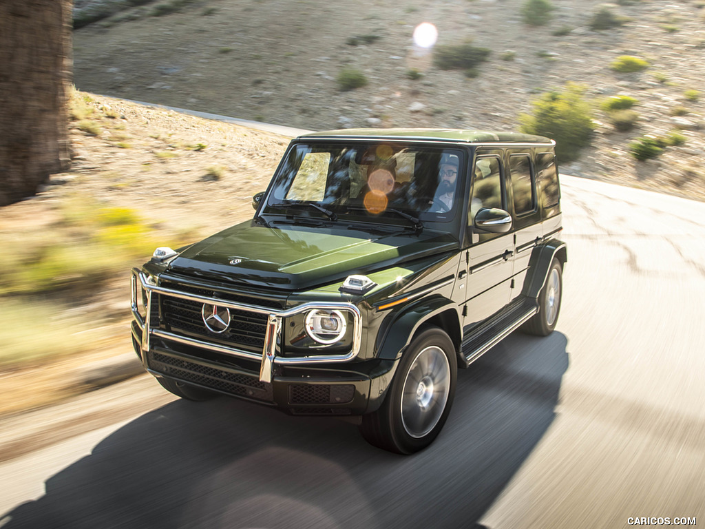 2019 Mercedes-Benz G550 G-Class (U.S.-Spec) - Front Three-Quarter