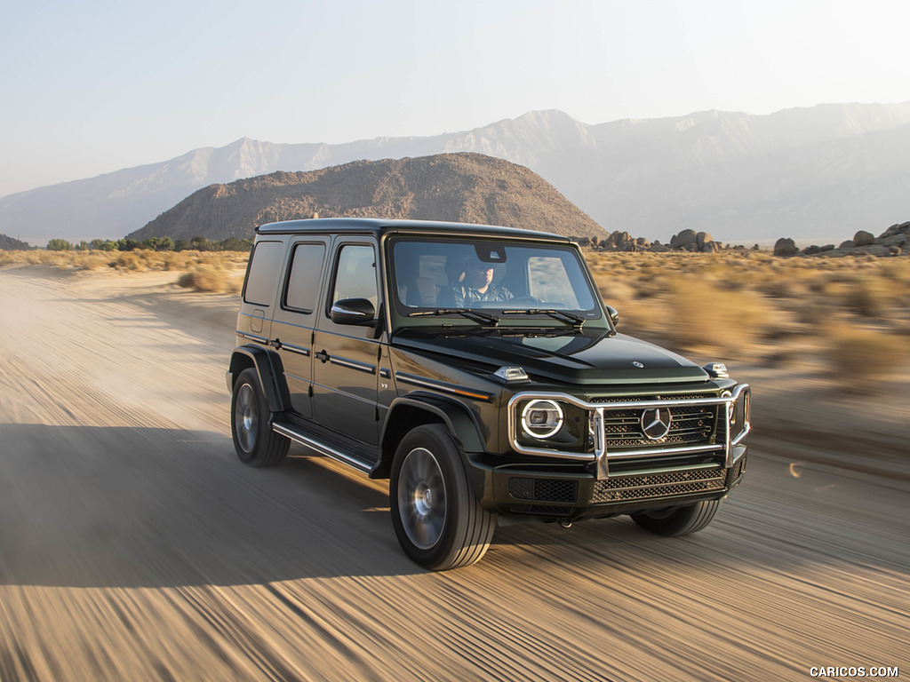 2019 Mercedes-Benz G550 G-Class (U.S.-Spec) - Front Three-Quarter