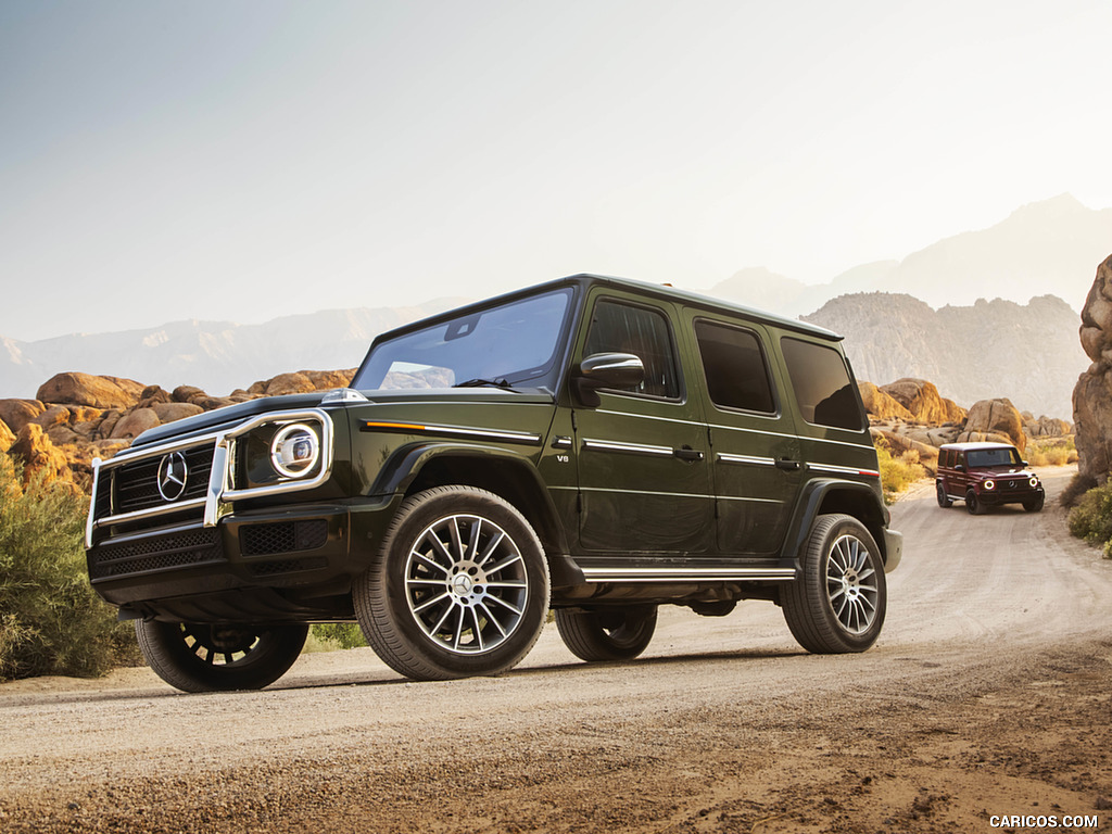 2019 Mercedes-Benz G550 G-Class (U.S.-Spec) - Front Three-Quarter