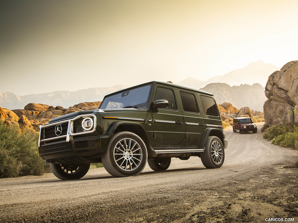 2019 Mercedes-Benz G550 G-Class (U.S.-Spec) - Front Three-Quarter