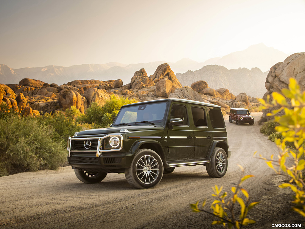 2019 Mercedes-Benz G550 G-Class (U.S.-Spec) - Front Three-Quarter