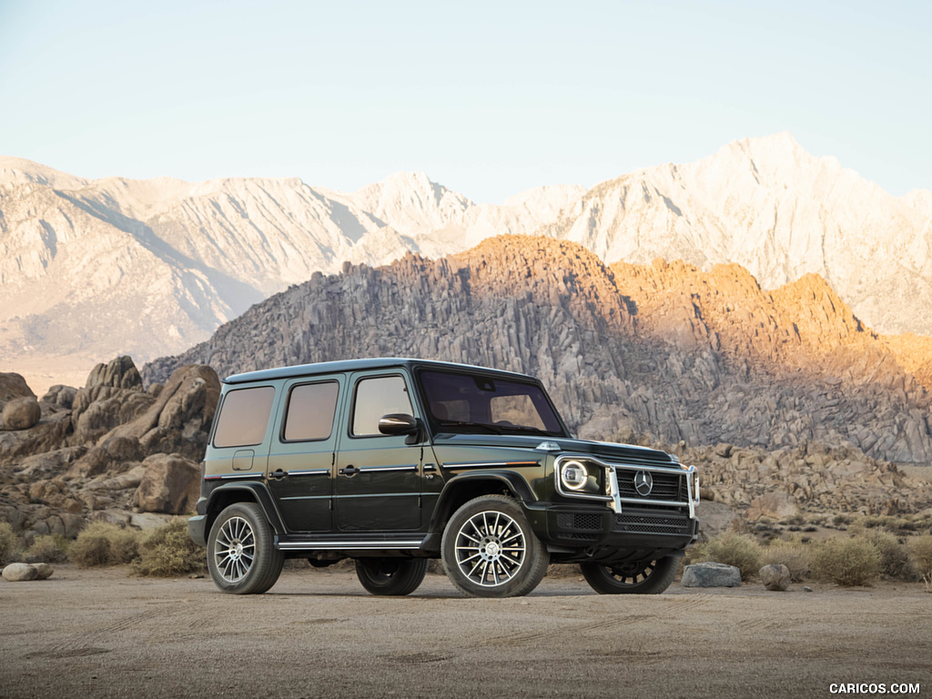 2019 Mercedes-Benz G550 G-Class (U.S.-Spec) - Front Three-Quarter