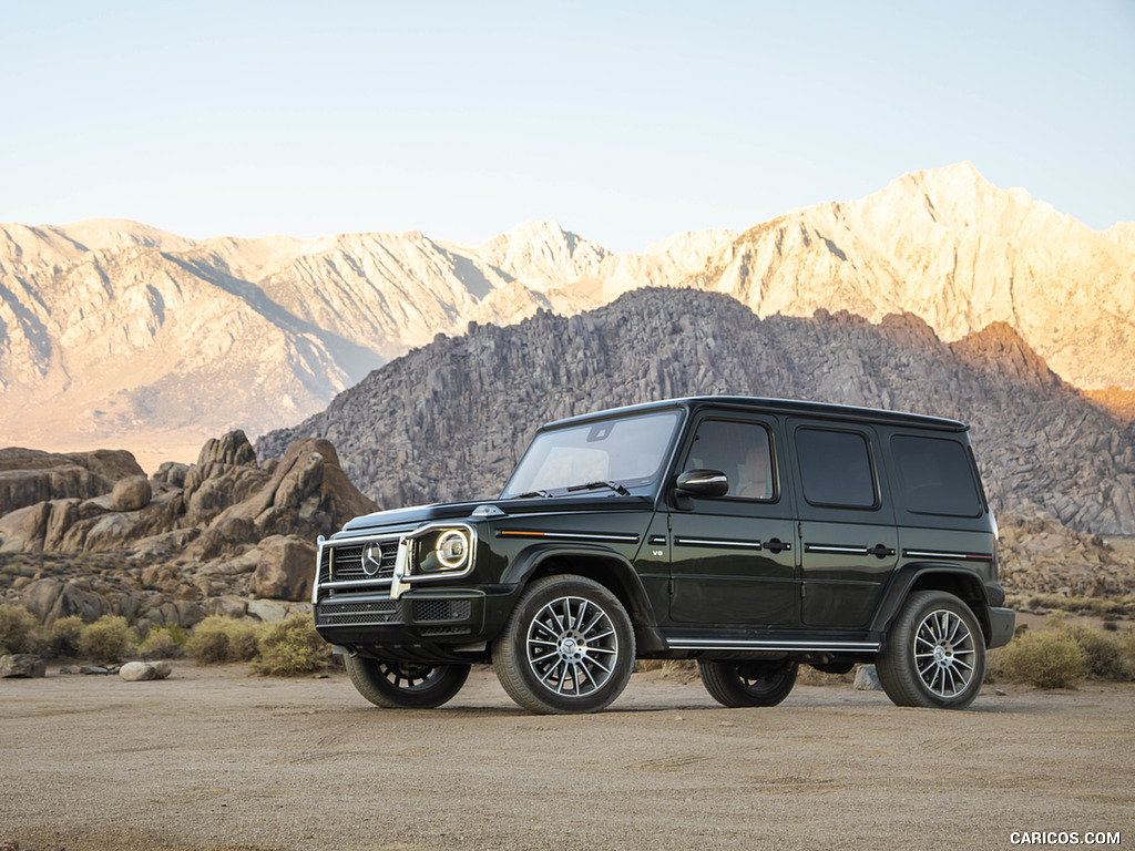 2019 Mercedes-Benz G550 G-Class (U.S.-Spec) - Front Three-Quarter