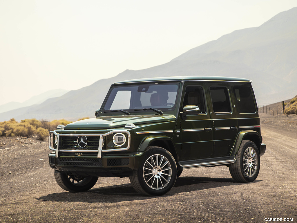 2019 Mercedes-Benz G550 G-Class (U.S.-Spec) - Front Three-Quarter