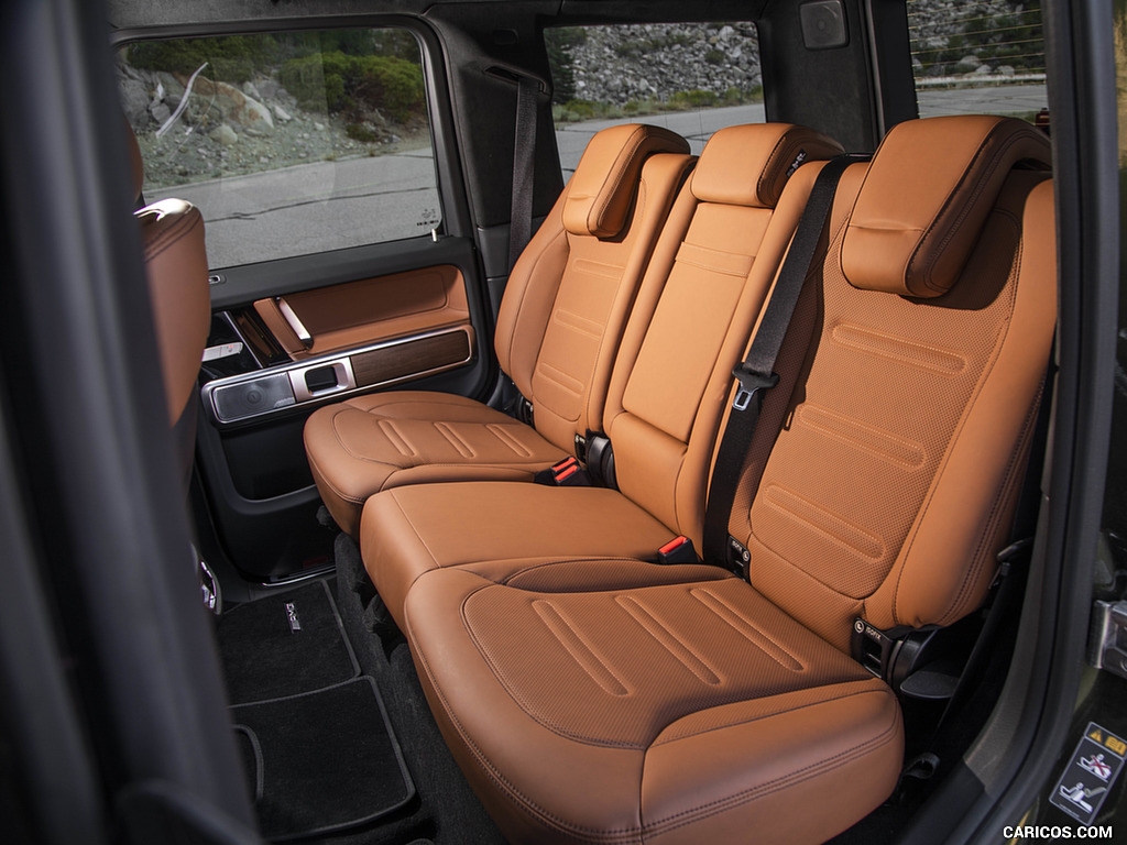 2019 Mercedes-Benz G550 G-Class (U.S.-Spec) - Interior, Rear Seats