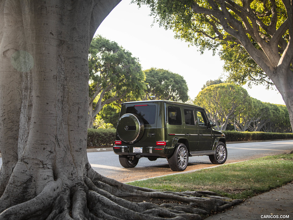 2019 Mercedes-Benz G550 G-Class (U.S.-Spec) - Rear Three-Quarter