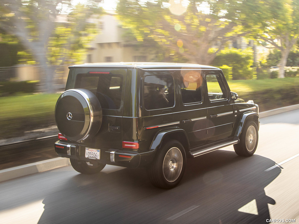 2019 Mercedes-Benz G550 G-Class (U.S.-Spec) - Rear Three-Quarter