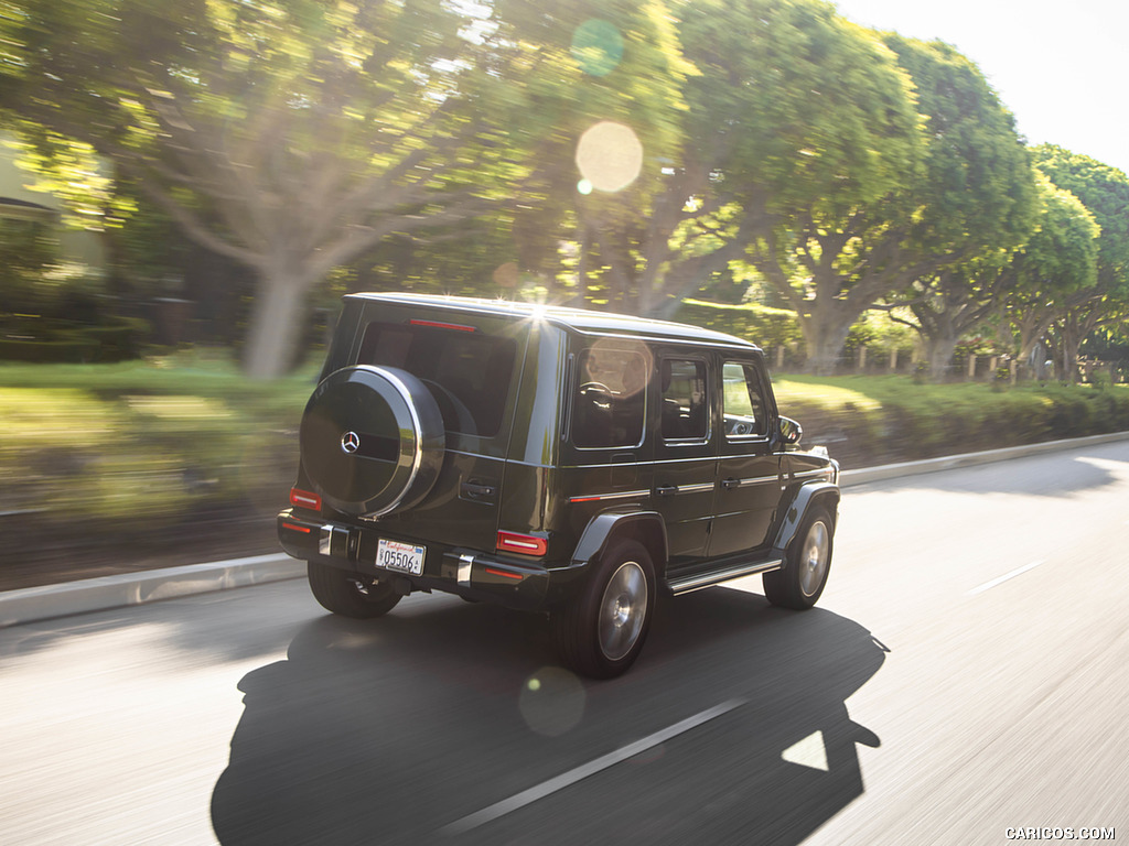 2019 Mercedes-Benz G550 G-Class (U.S.-Spec) - Rear Three-Quarter