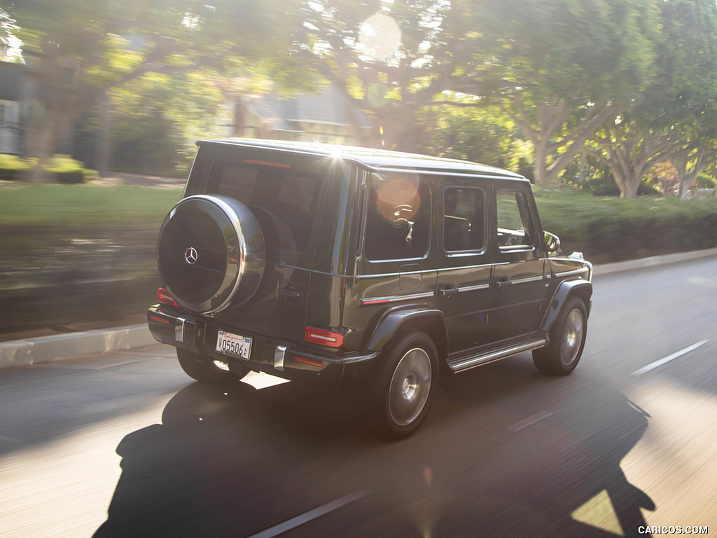 2019 Mercedes-Benz G550 G-Class (U.S.-Spec) - Rear Three-Quarter