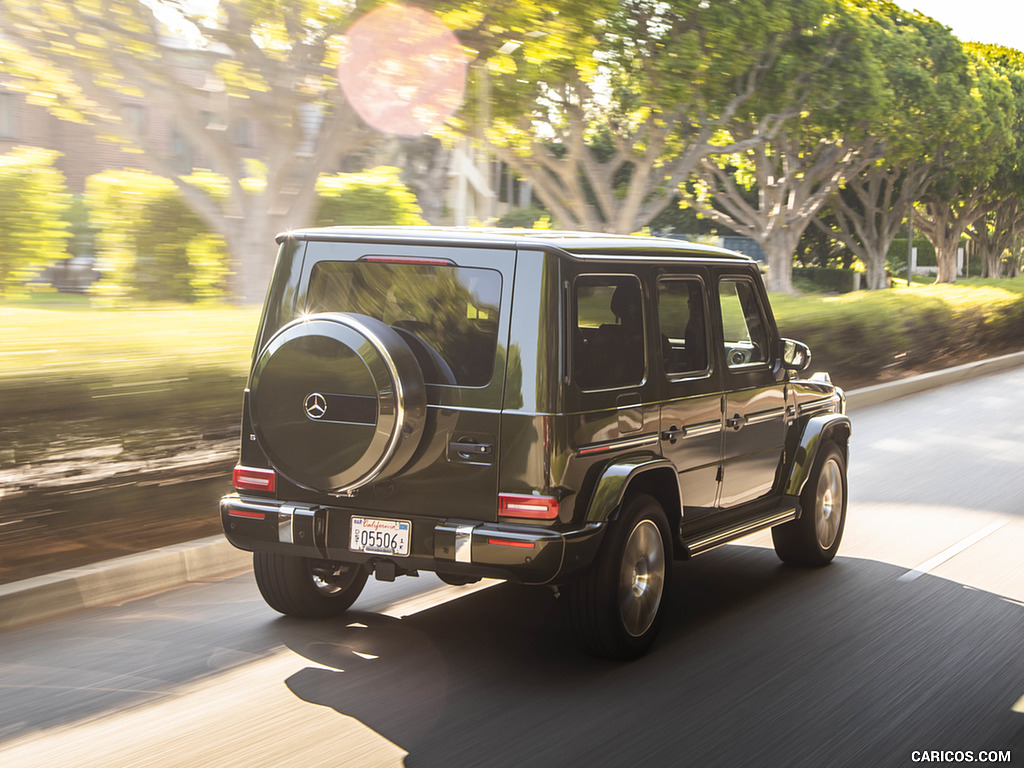 2019 Mercedes-Benz G550 G-Class (U.S.-Spec) - Rear Three-Quarter