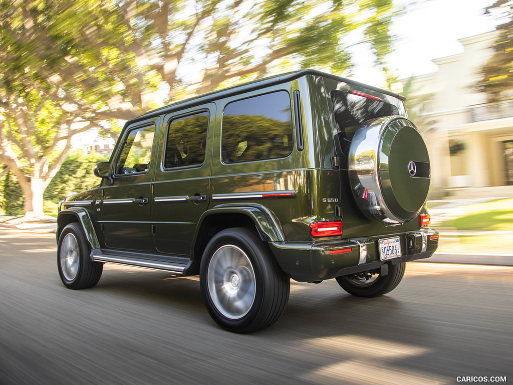 2019 Mercedes-Benz G550 G-Class (U.S.-Spec) - Rear Three-Quarter