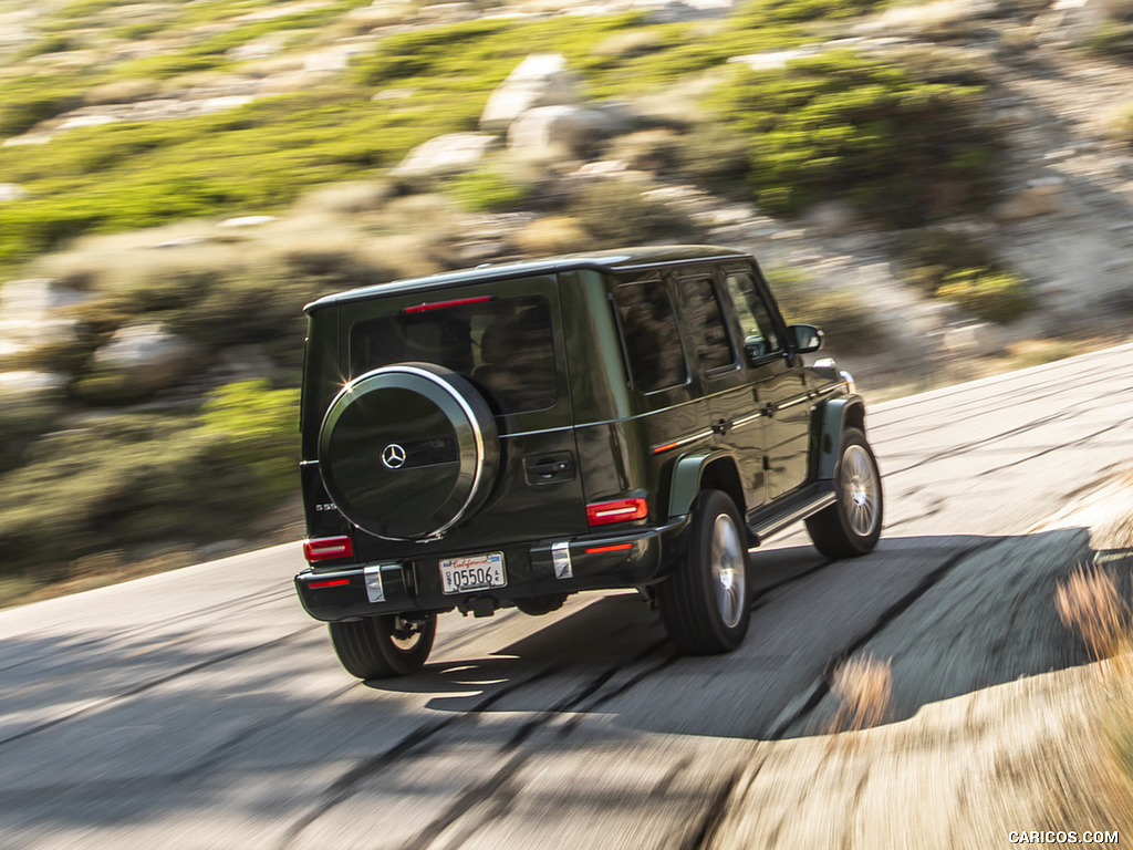 2019 Mercedes-Benz G550 G-Class (U.S.-Spec) - Rear Three-Quarter