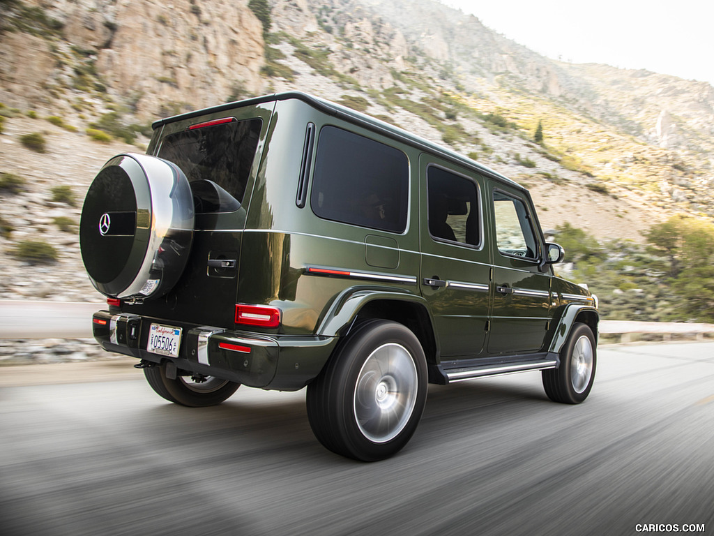 2019 Mercedes-Benz G550 G-Class (U.S.-Spec) - Rear Three-Quarter