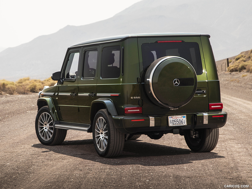 2019 Mercedes-Benz G550 G-Class (U.S.-Spec) - Rear Three-Quarter