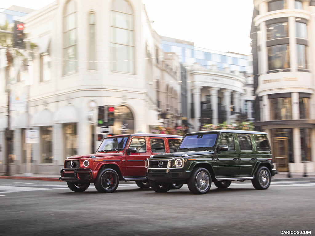 2019 Mercedes-Benz G550 G-Class (U.S.-Spec) and 2019 G63 AMG