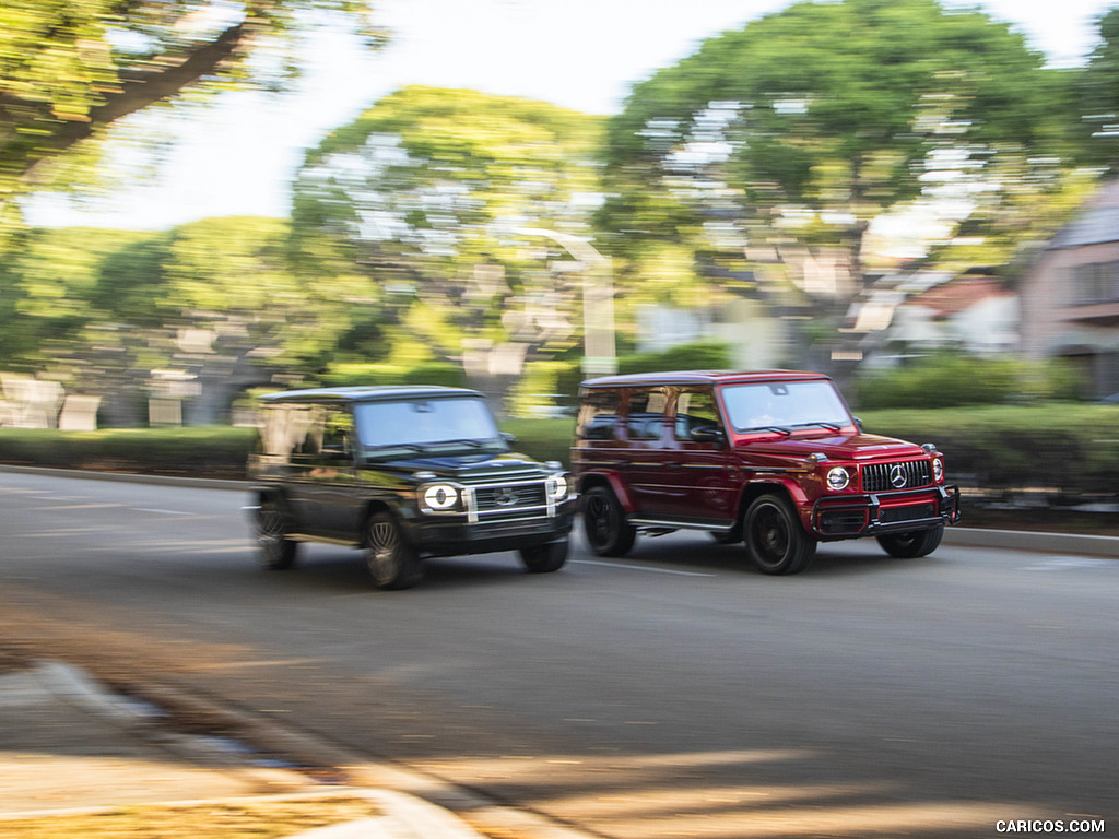 2019 Mercedes-Benz G550 G-Class (U.S.-Spec) and 2019 G63 AMG