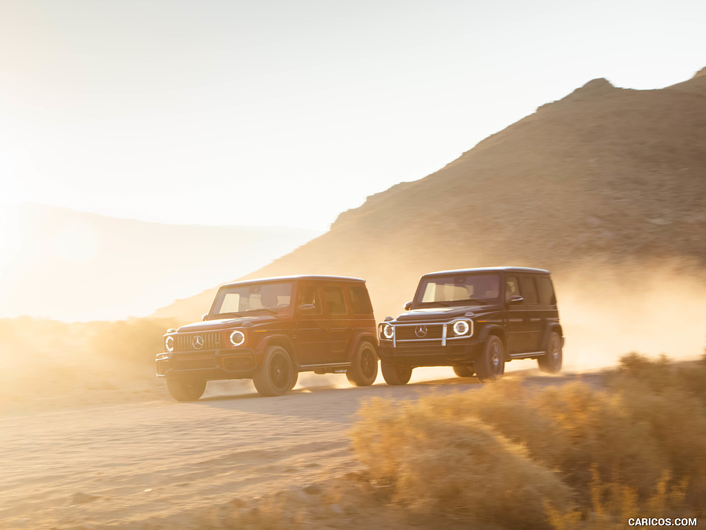 2019 Mercedes-Benz G550 G-Class (U.S.-Spec) and 2019 G63 AMG