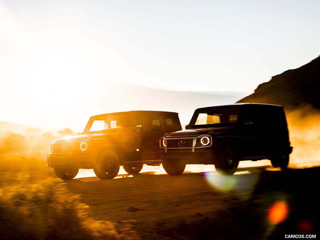 2019 Mercedes-Benz G550 G-Class (U.S.-Spec) and 2019 G63 AMG