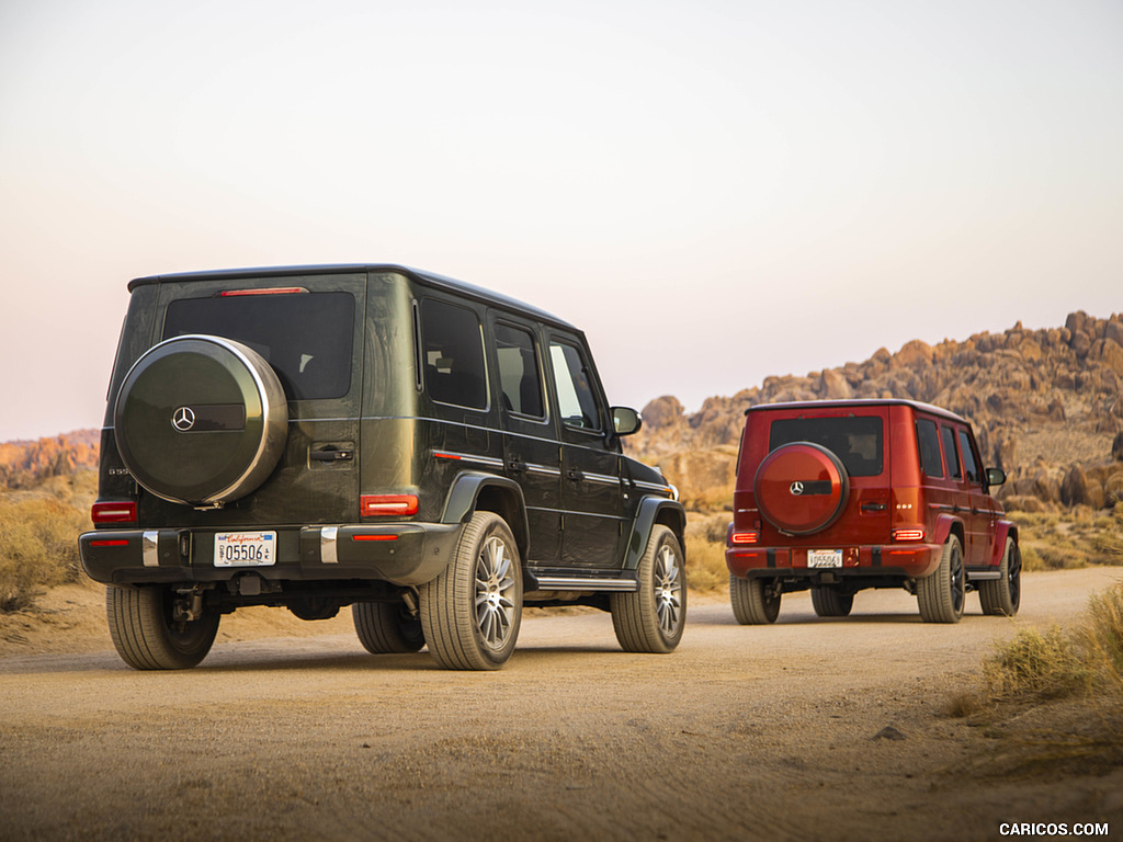 2019 Mercedes-Benz G550 G-Class (U.S.-Spec) and 2019 G63 AMG