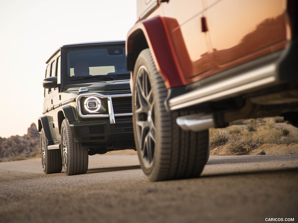 2019 Mercedes-Benz G550 G-Class (U.S.-Spec) and 2019 G63 AMG