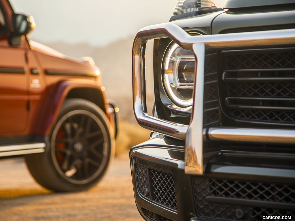 2019 Mercedes-Benz G550 G-Class (U.S.-Spec) and 2019 G63 AMG