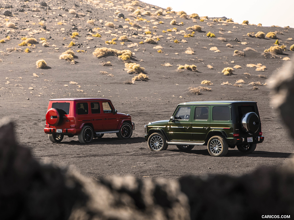 2019 Mercedes-Benz G550 G-Class (U.S.-Spec) and 2019 G63 AMG