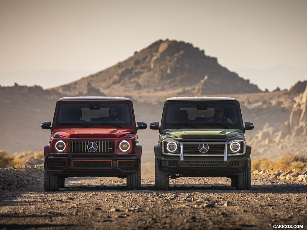 2019 Mercedes-Benz G550 G-Class (U.S.-Spec) and 2019 G63 AMG