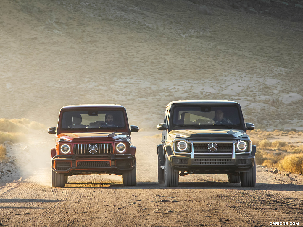 2019 Mercedes-Benz G550 G-Class (U.S.-Spec) and 2019 G63 AMG