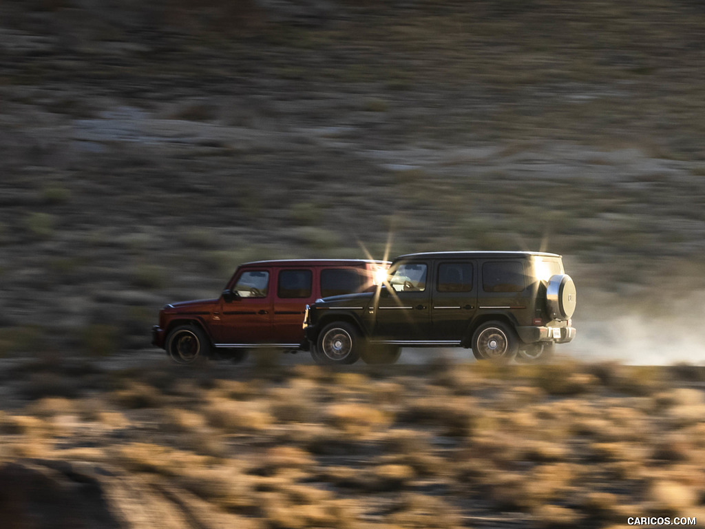 2019 Mercedes-Benz G550 G-Class (U.S.-Spec) and 2019 G63 AMG