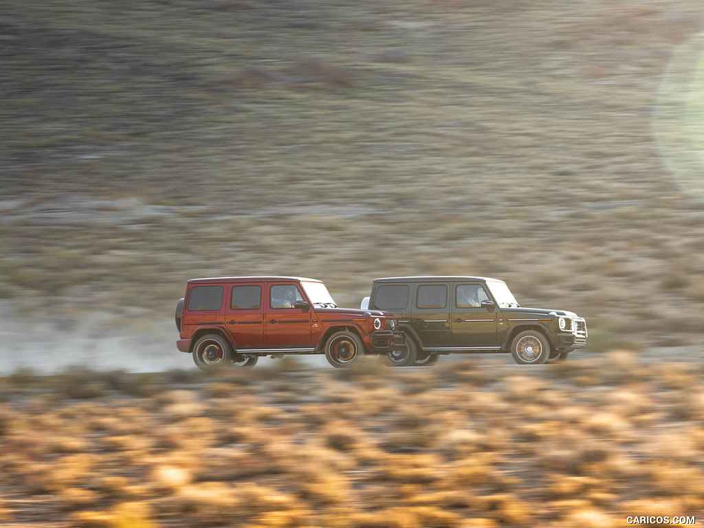 2019 Mercedes-Benz G550 G-Class (U.S.-Spec) and 2019 G63 AMG