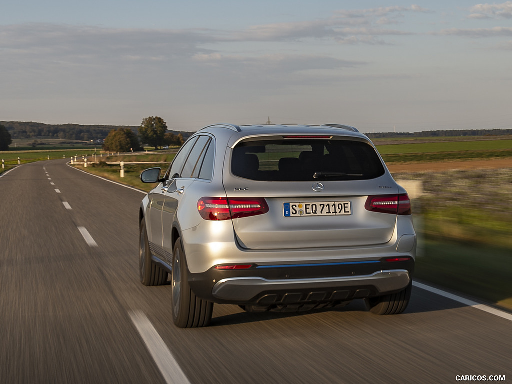 2019 Mercedes-Benz GLC F-CELL (Color: Iridium Silver Metallic) - Rear