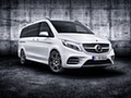 2019 Mercedes-Benz V-Class AMG Line (Color: Mountain Crystal White Metallic) - Front Three-Quarter