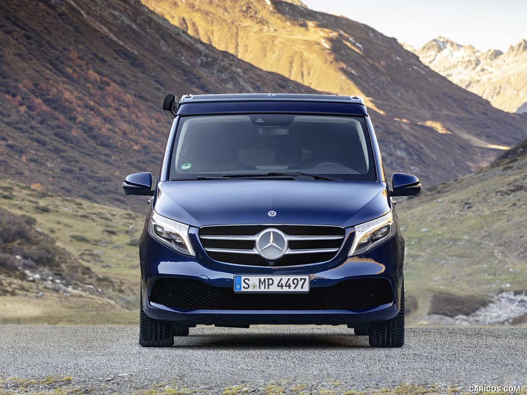 2019 Mercedes-Benz V-Class Marco Polo (Color: Cavansit Blue Metallic) - Front