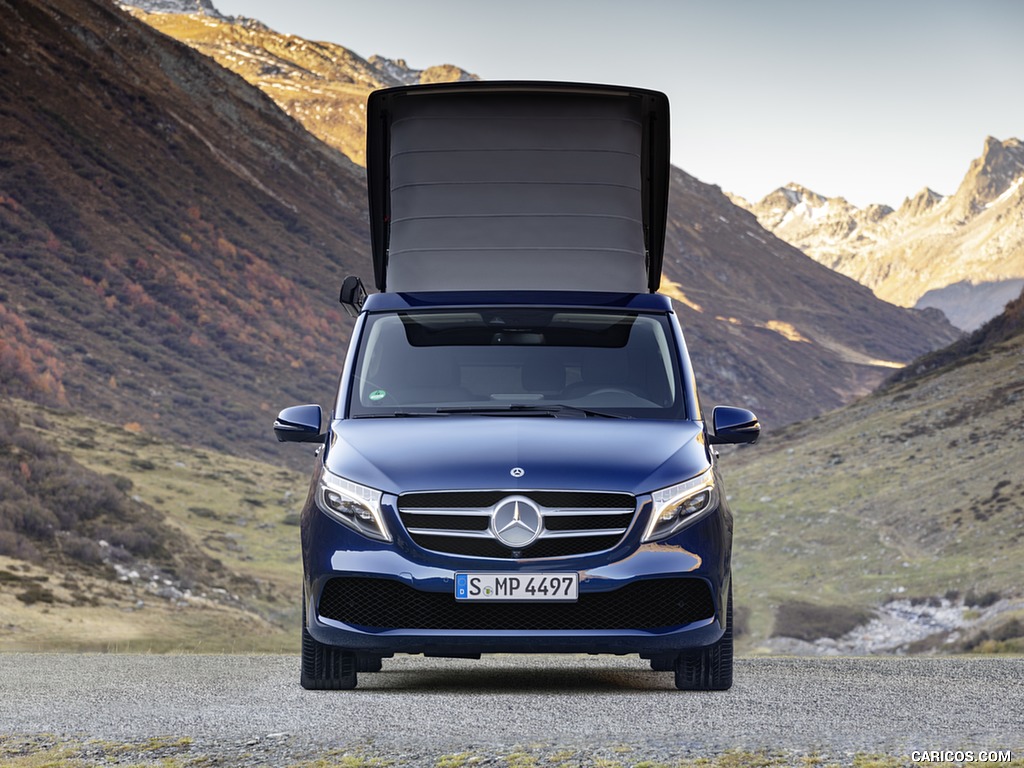 2019 Mercedes-Benz V-Class Marco Polo (Color: Cavansit Blue Metallic) - Front