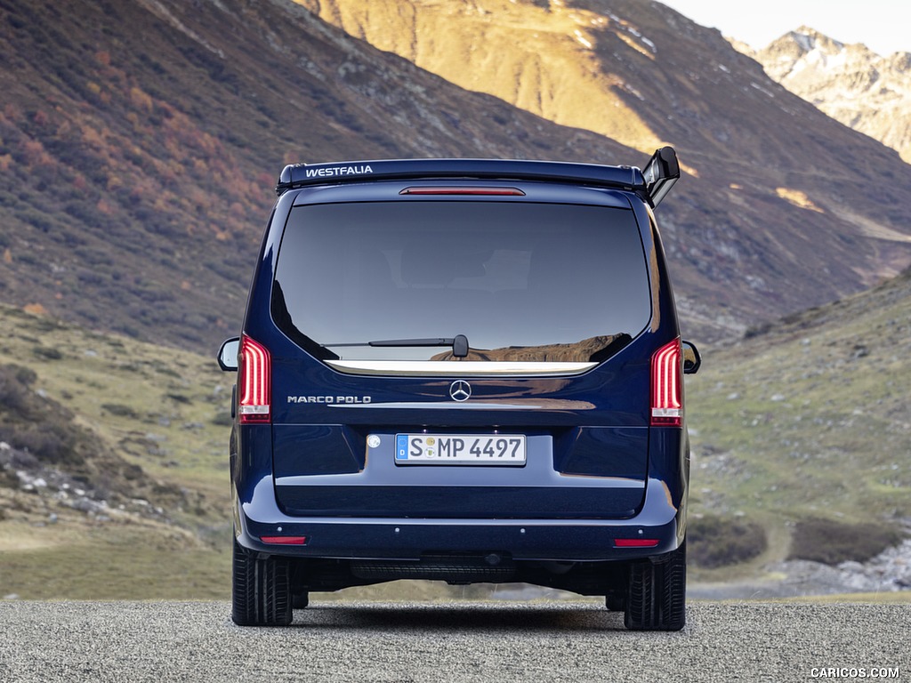 2019 Mercedes-Benz V-Class Marco Polo (Color: Cavansit Blue Metallic) - Rear