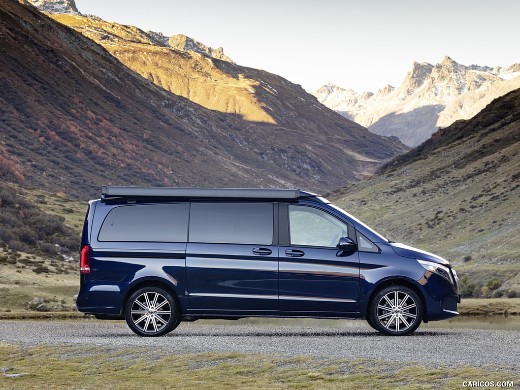 2019 Mercedes-Benz V-Class Marco Polo (Color: Cavansit Blue Metallic) - Side