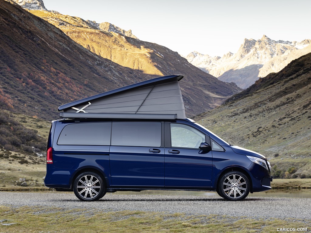 2019 Mercedes-Benz V-Class Marco Polo (Color: Cavansit Blue Metallic) - Side