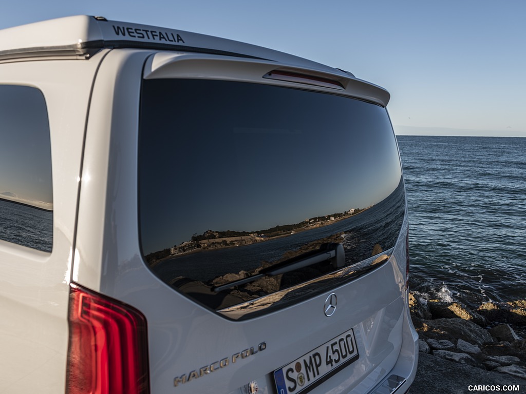 2019 Mercedes-Benz V-Class Marco Polo 300d AMG Line (Color: Mountain Crystal White Metallic) - Detail