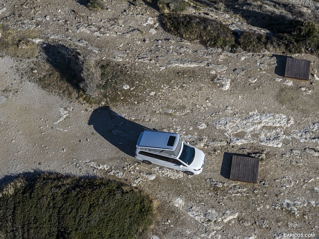 2019 Mercedes-Benz V-Class Marco Polo 300d AMG Line (Color: Mountain Crystal White Metallic) - Top