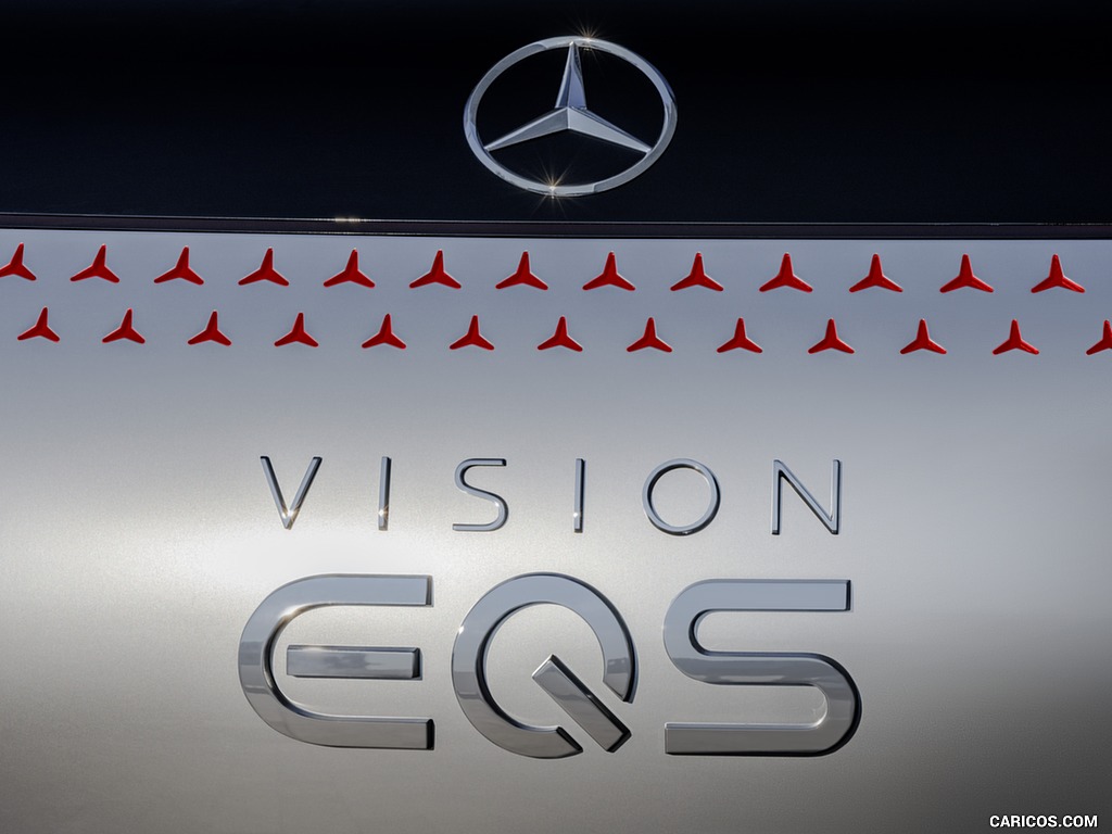 2019 Mercedes-Benz Vision EQS Concept - Badge