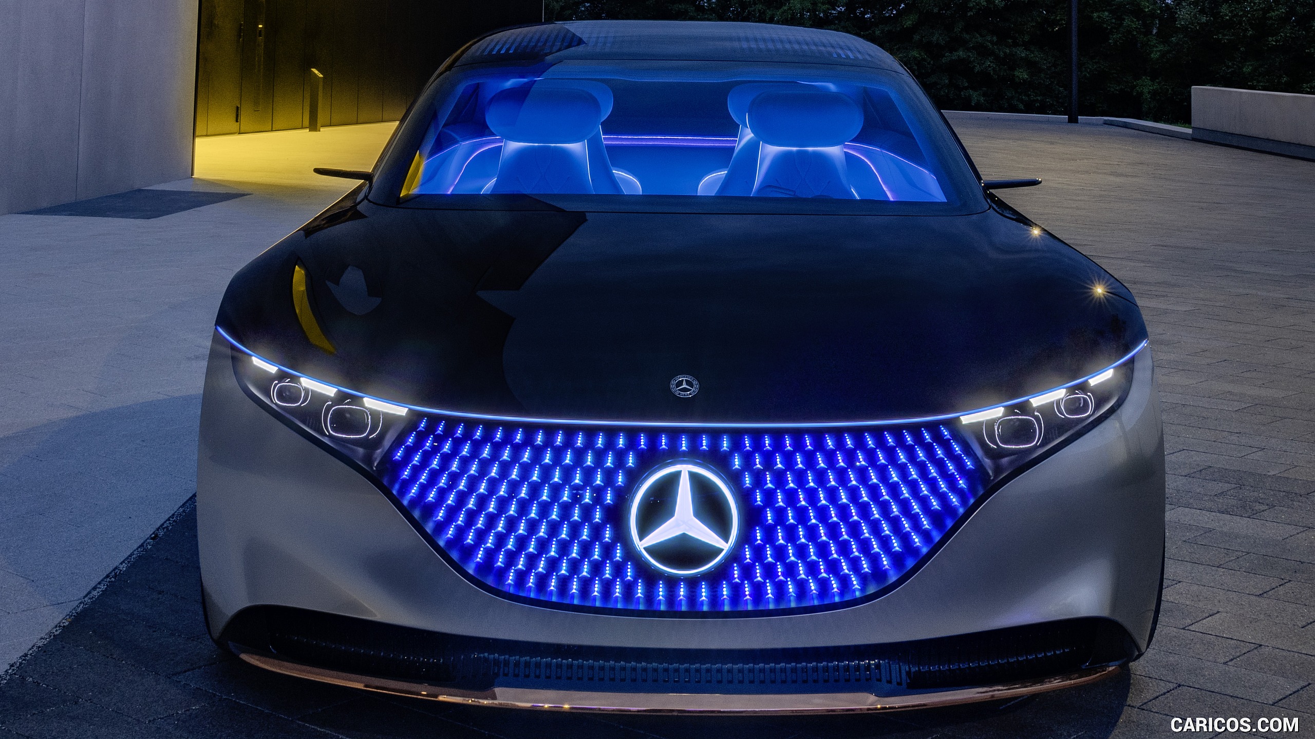2019 Mercedes-Benz Vision EQS Concept - Front, #29 of 58