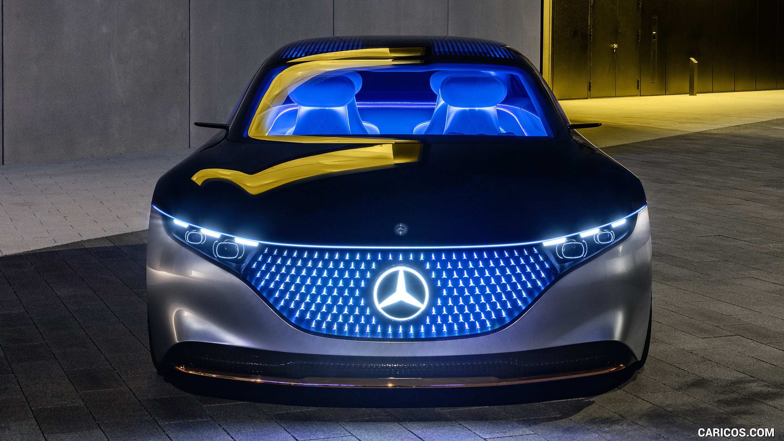 2019 Mercedes-Benz Vision EQS Concept - Front, #30 of 58