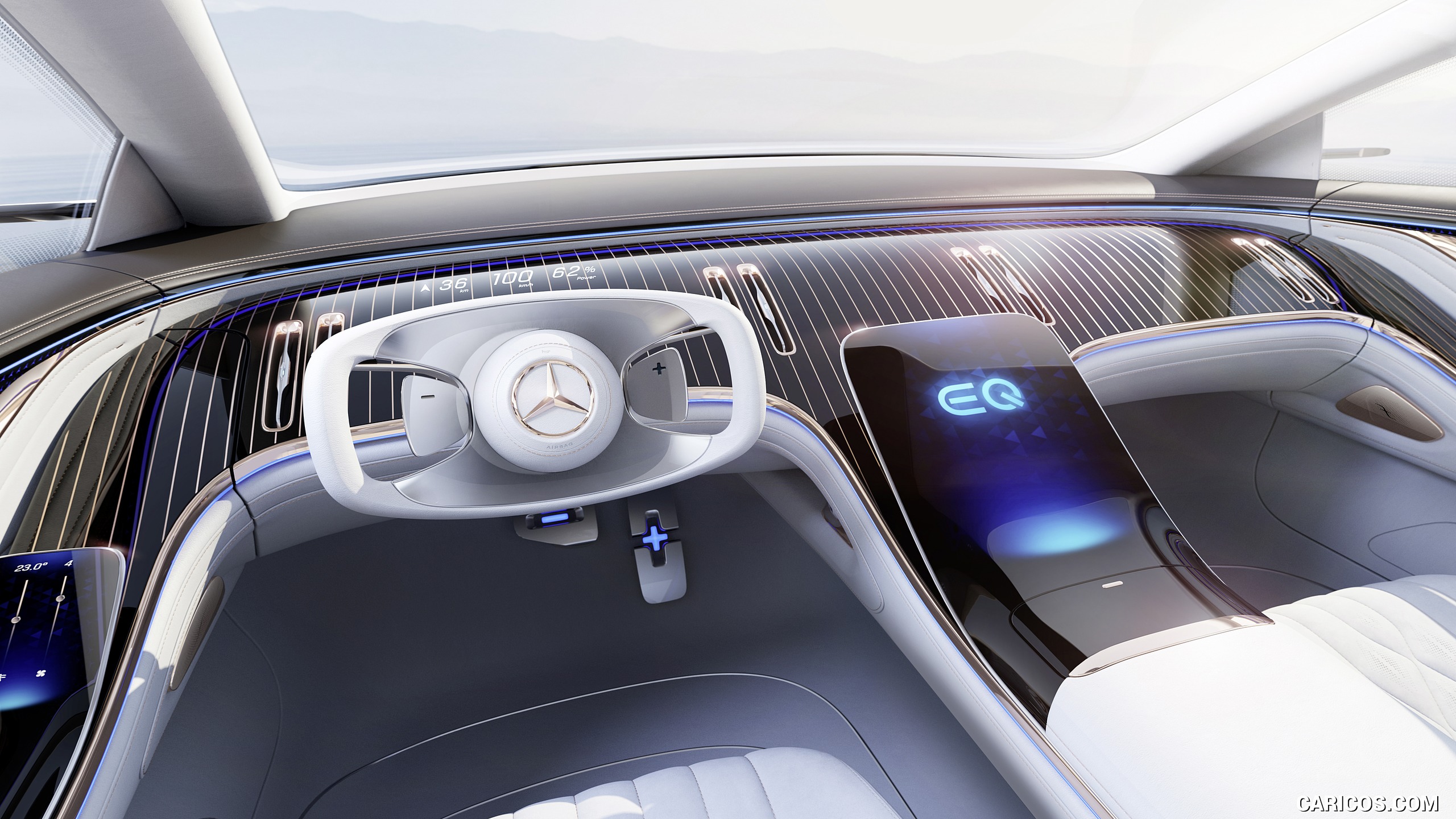2019 Mercedes-Benz Vision EQS Concept - Interior, Cockpit, #42 of 58
