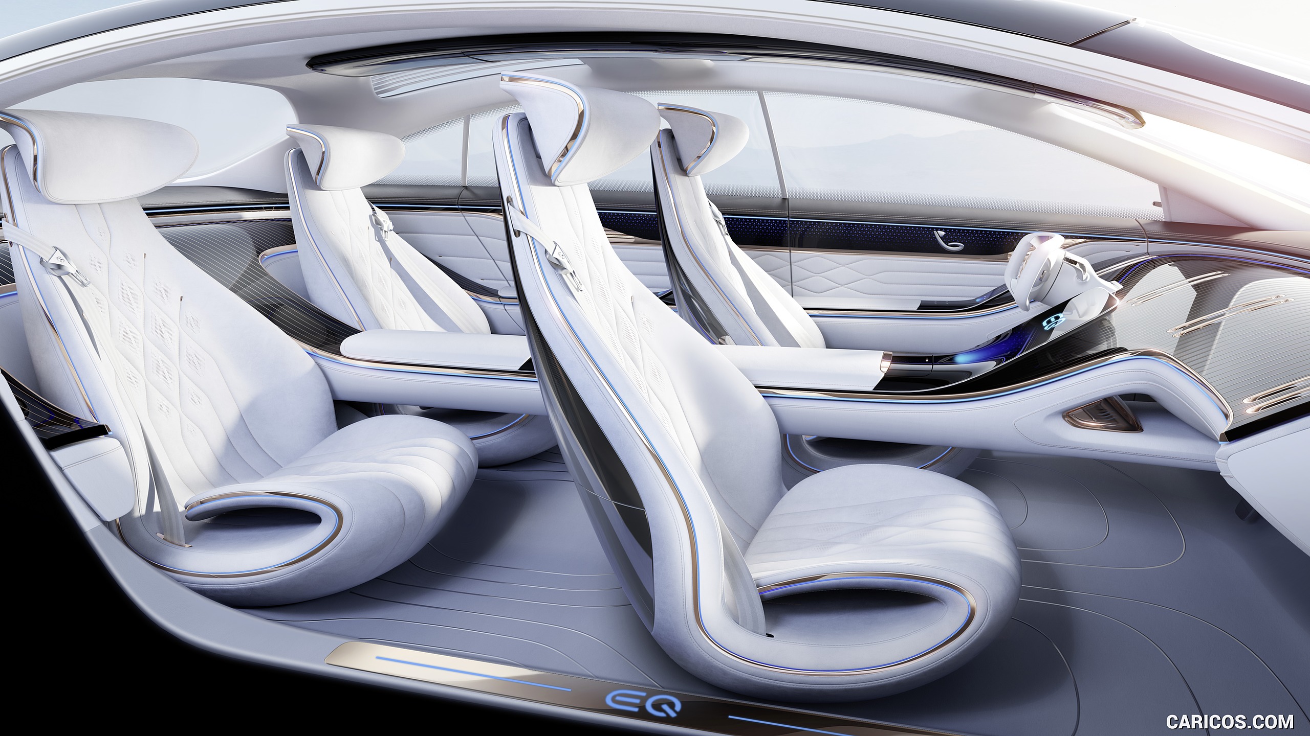 2019 Mercedes-Benz Vision EQS Concept - Interior, Seats, #46 of 58