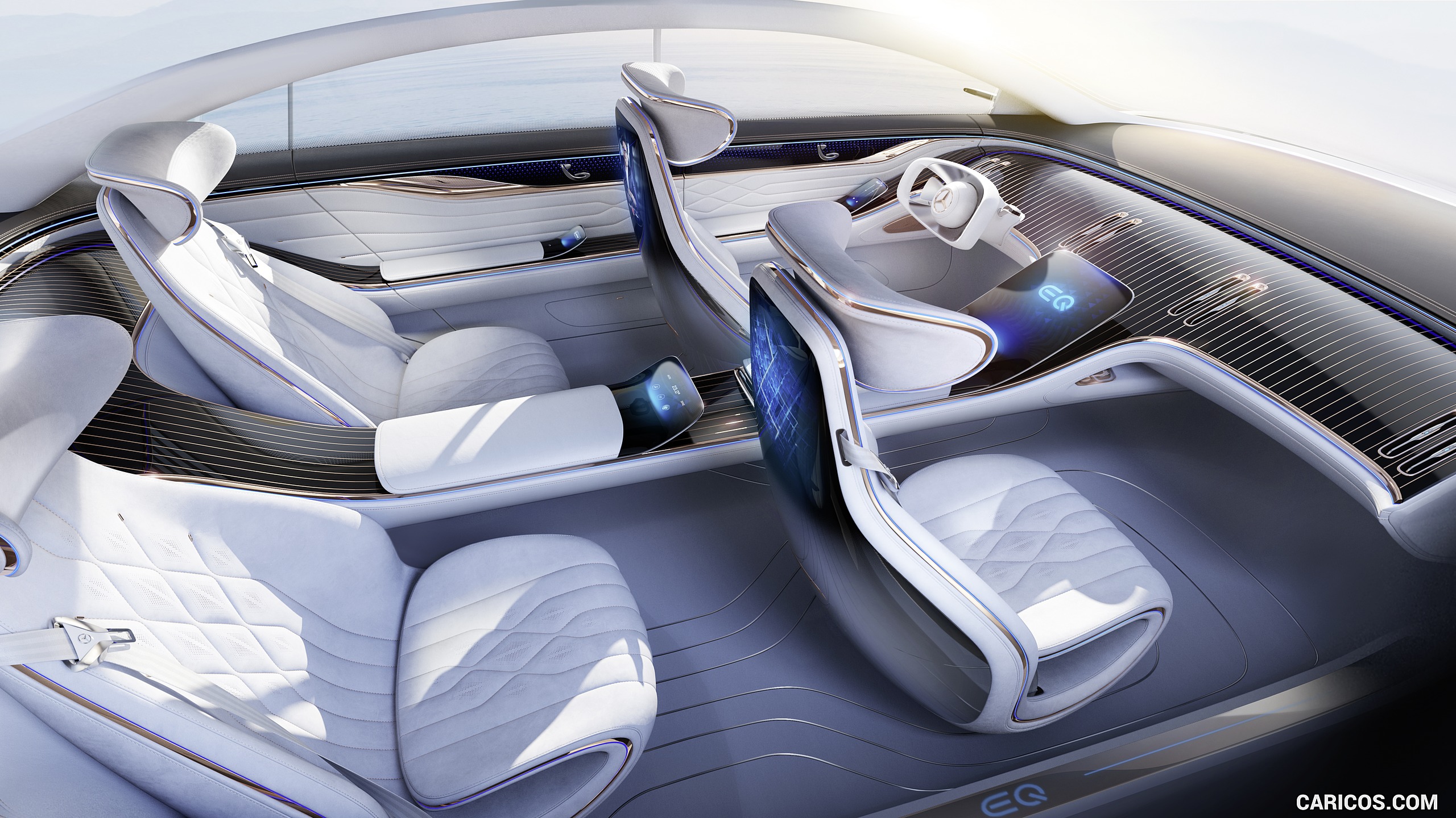 2019 Mercedes-Benz Vision EQS Concept - Interior, Seats, #47 of 58