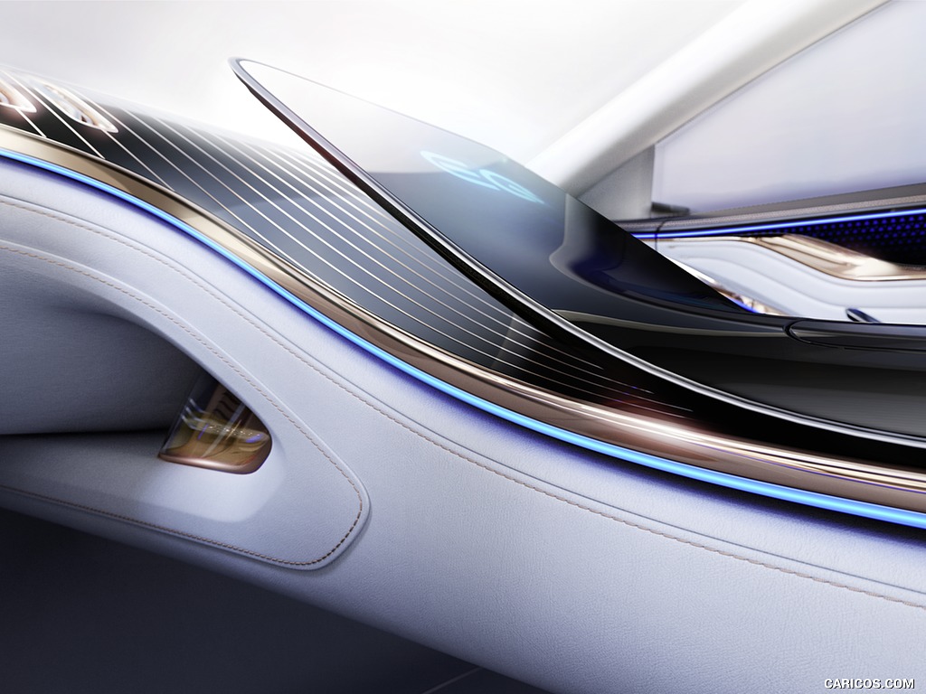 2019 Mercedes-Benz Vision EQS Concept - Interior, Detail