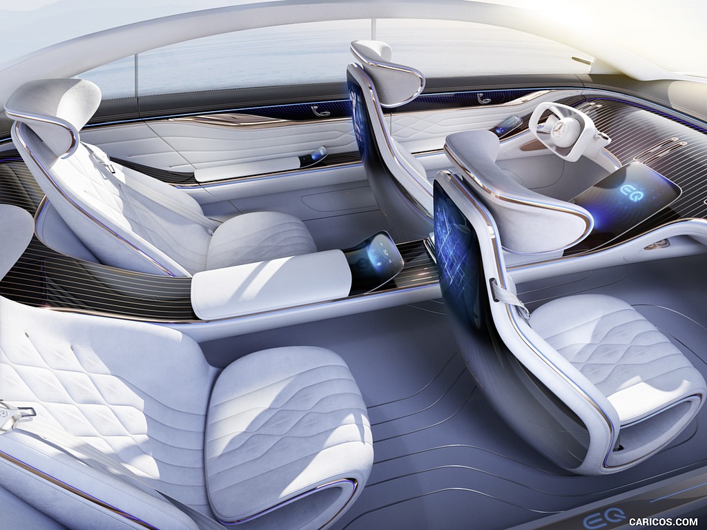 2019 Mercedes-Benz Vision EQS Concept - Interior, Seats