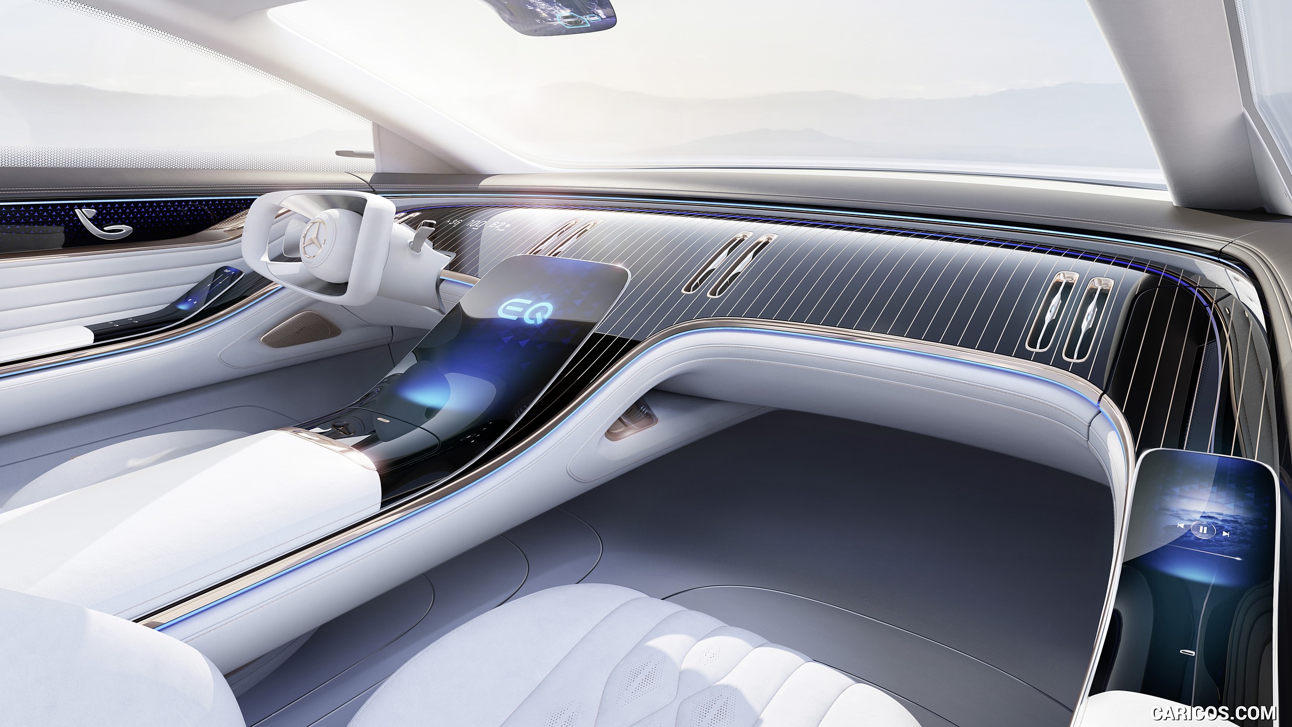 2019 Mercedes-Benz Vision EQS Concept - Interior, #43 of 58